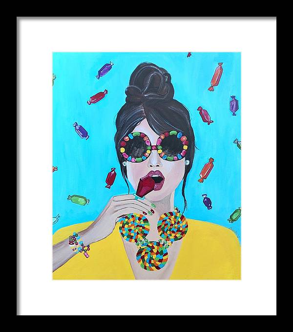 Candy Girl - Framed Print