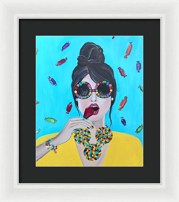 Candy Girl - Framed Print