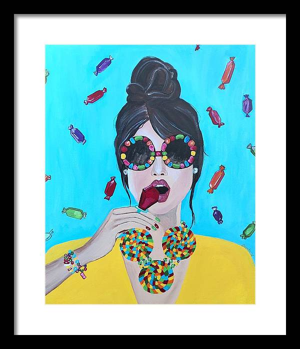 Candy Girl - Framed Print