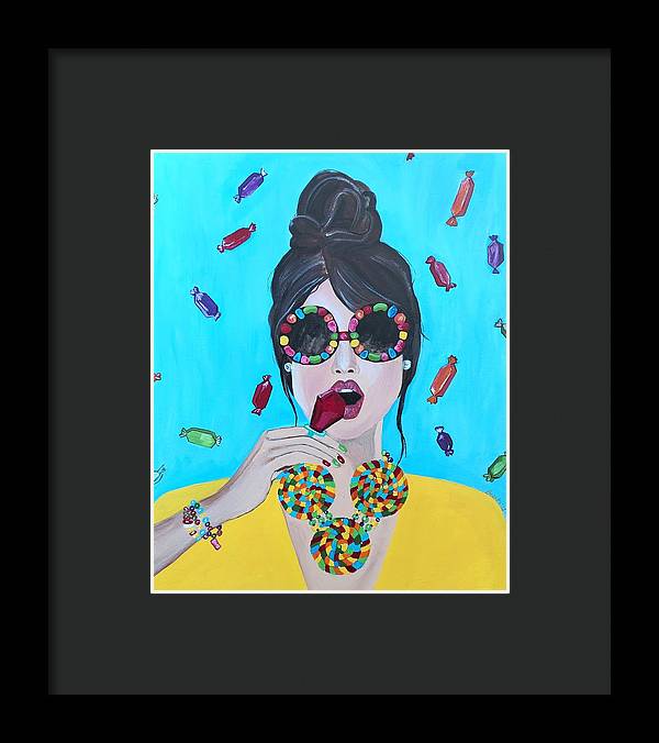 Candy Girl - Framed Print