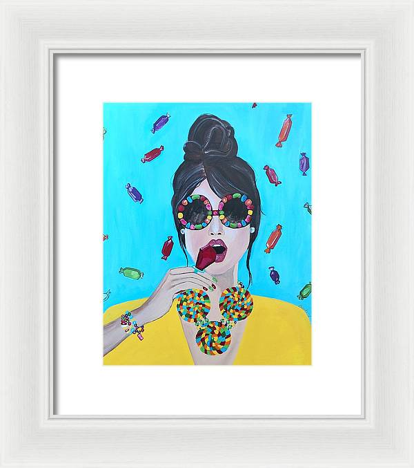 Candy Girl - Framed Print