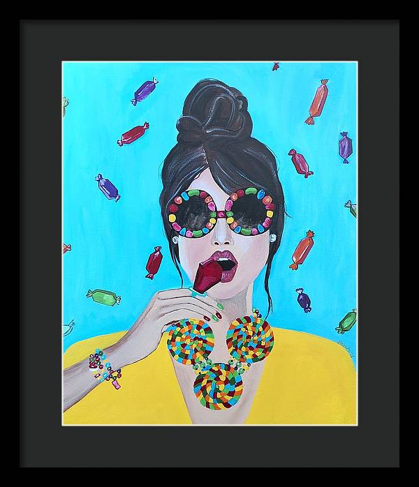 Candy Girl - Framed Print