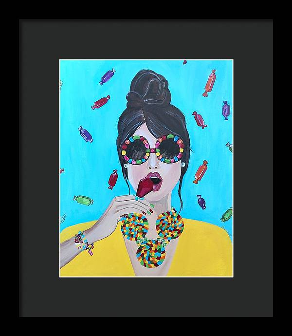 Candy Girl - Framed Print