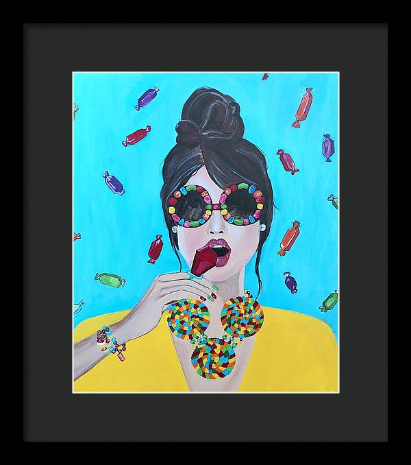 Candy Girl - Framed Print