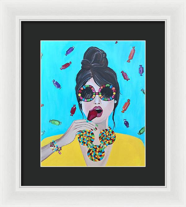 Candy Girl - Framed Print