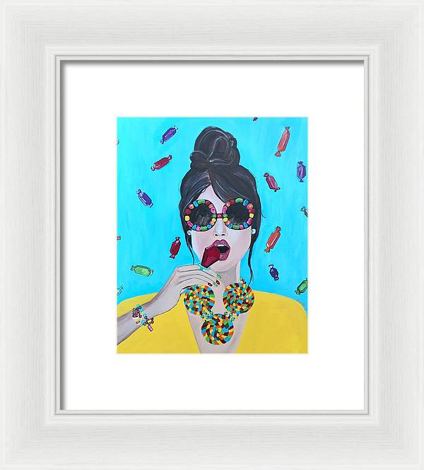 Candy Girl - Framed Print