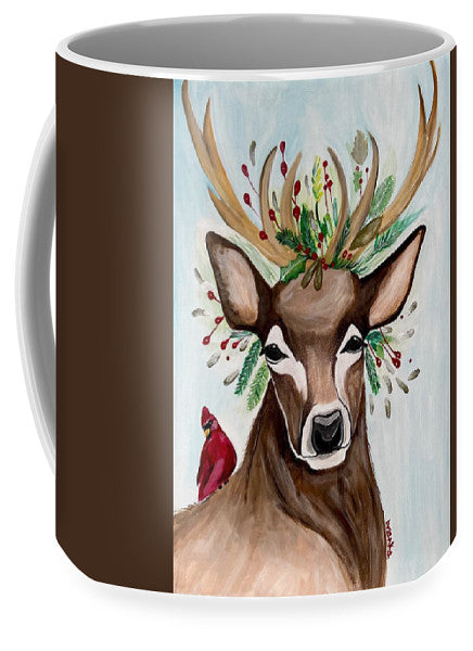Christmas Buck/Cardinal - Mug