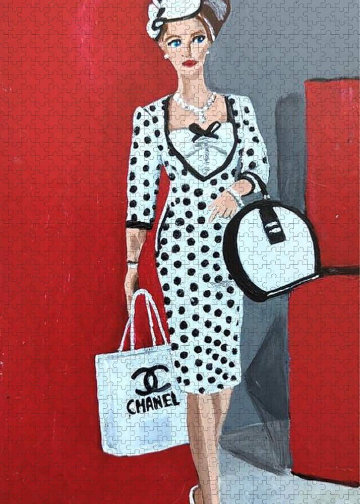 Coco Chanel Barbie - Puzzle