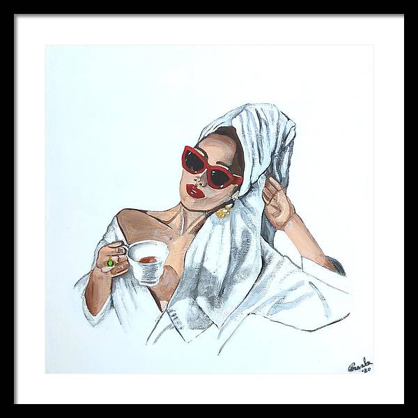 Coffee in the morning - Framed Print