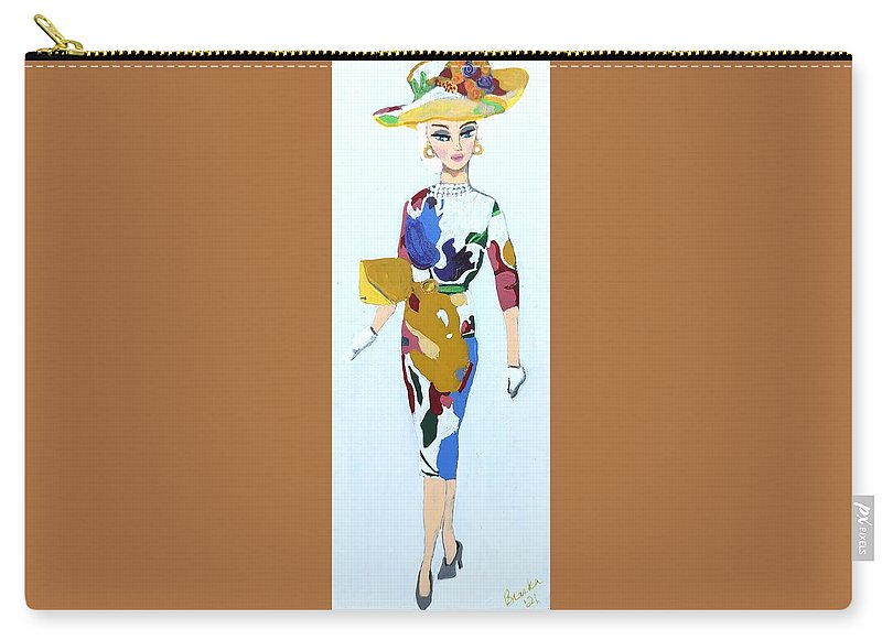 Colourful Dress Barbie - Zip Pouch