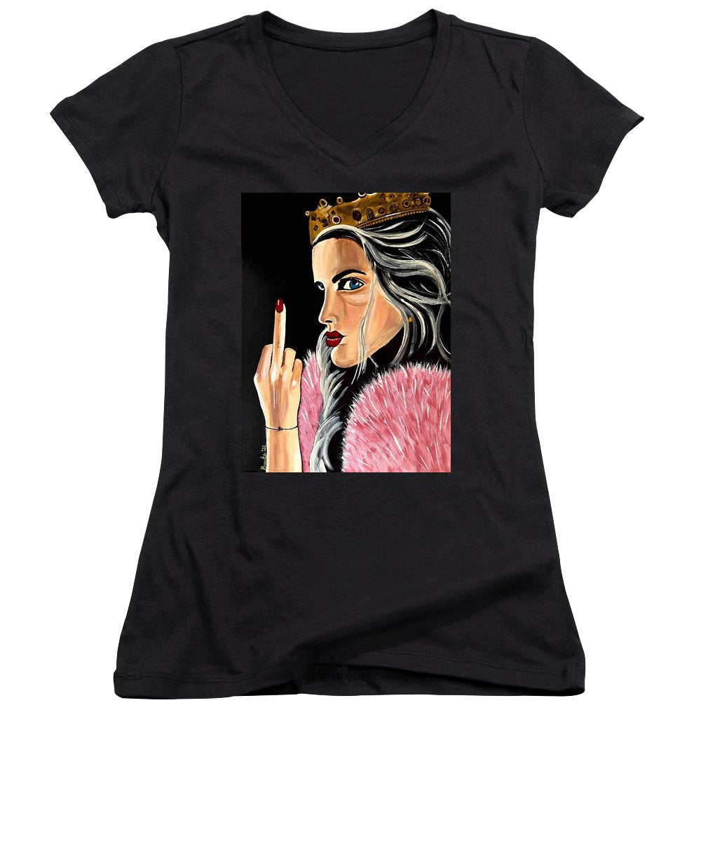 Conspiracy Queen - Women's V-Neck