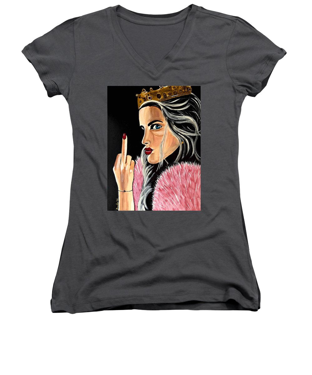 Conspiracy Queen - Women's V-Neck