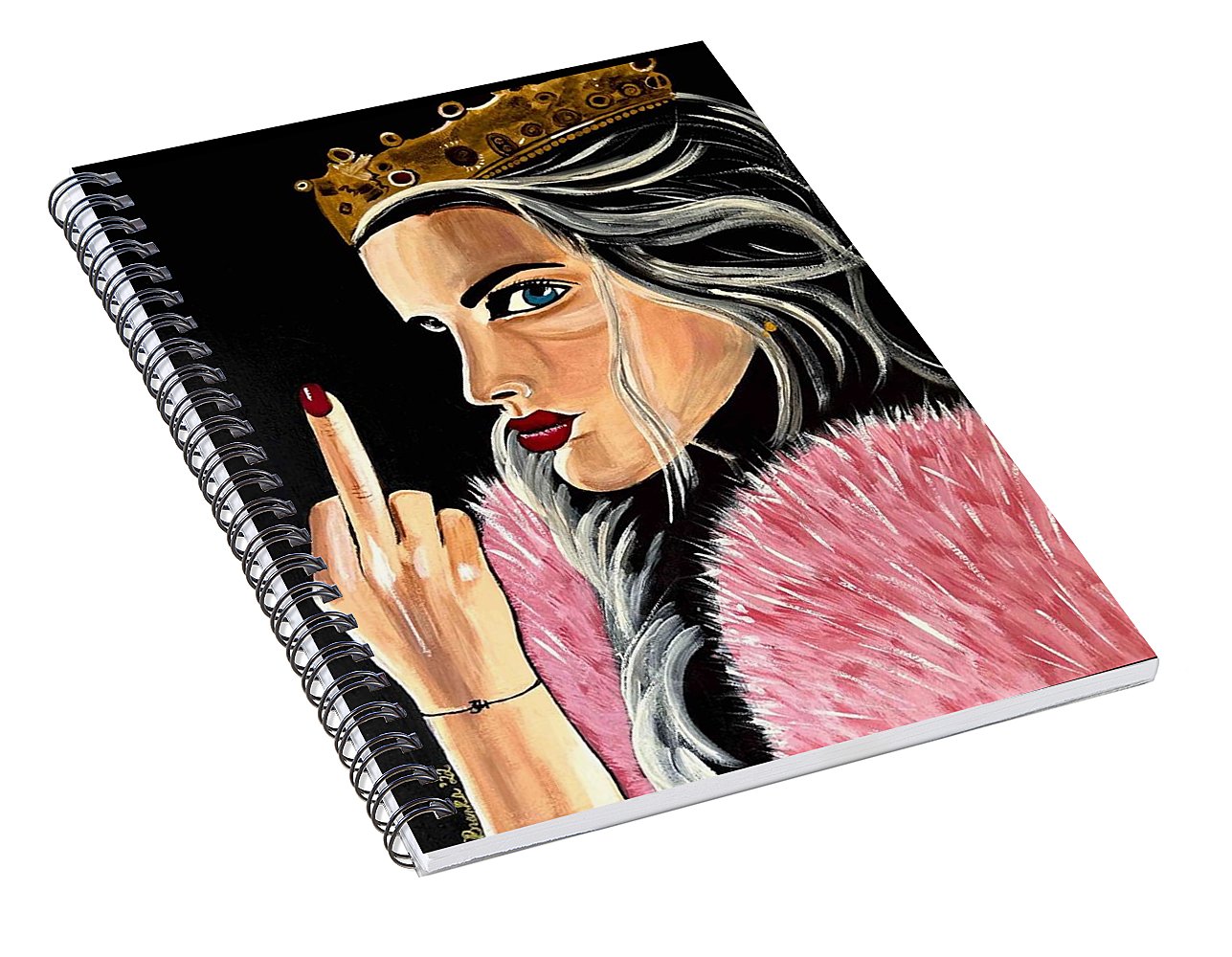Conspiracy Queen - Spiral Notebook