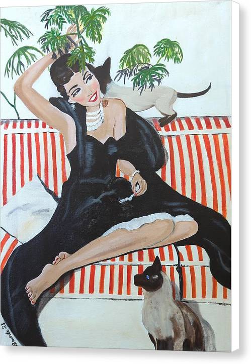 Delilah - Canvas Print