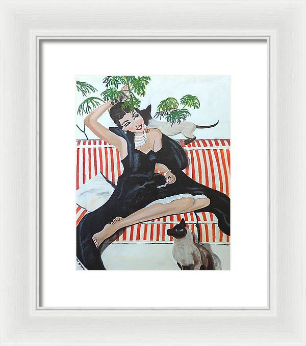 Delilah - Framed Print