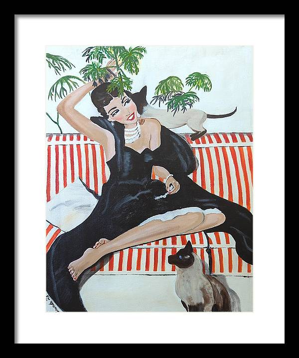 Delilah - Framed Print