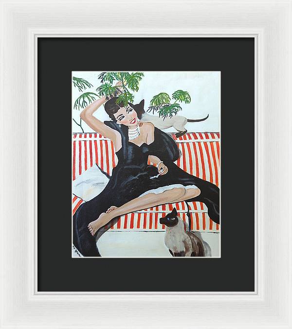 Delilah - Framed Print