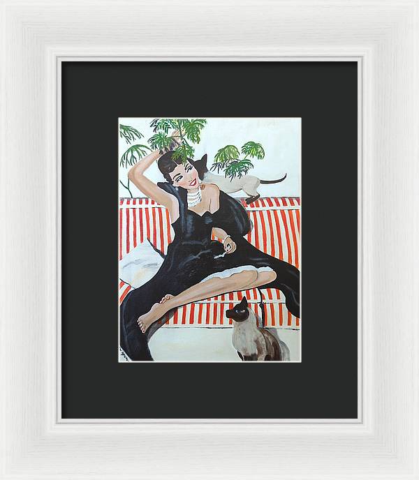 Delilah - Framed Print