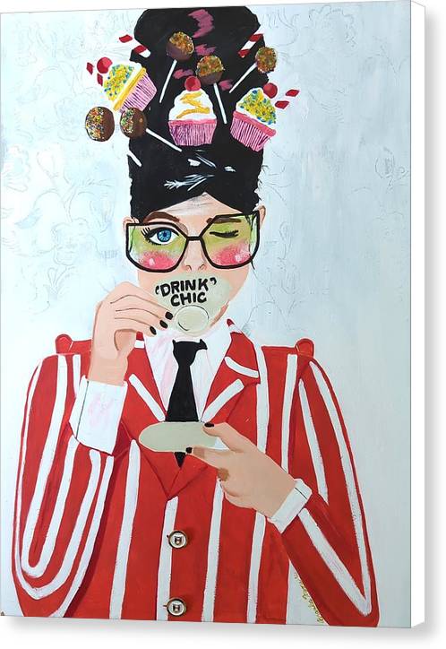 Drink Chic - Canvas Print