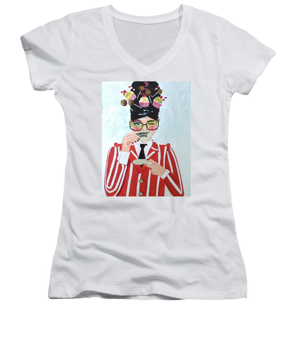 Drink Chic - Women's V-Neck