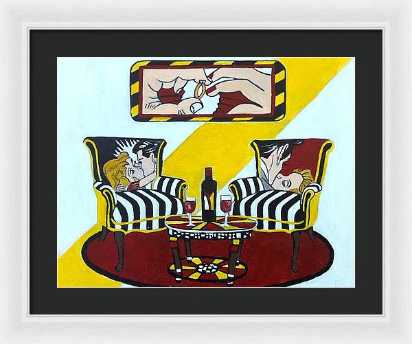 Engaged - Framed Print