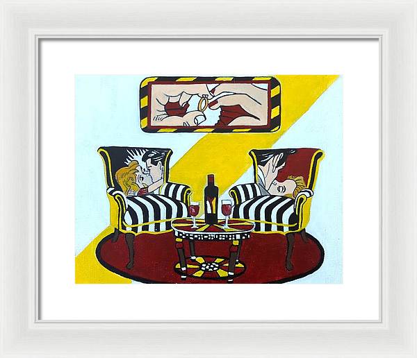 Engaged - Framed Print