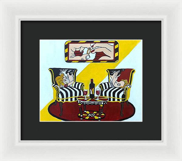 Engaged - Framed Print