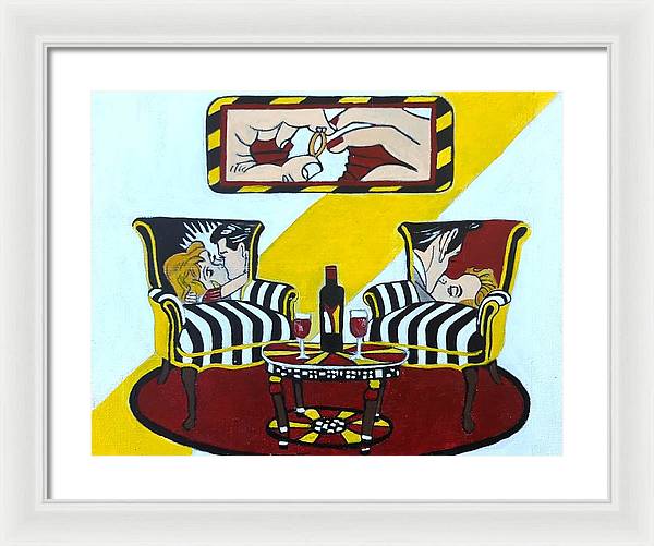 Engaged - Framed Print