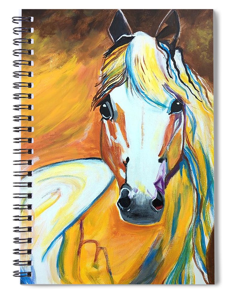 First Horse - Spiral Notebook