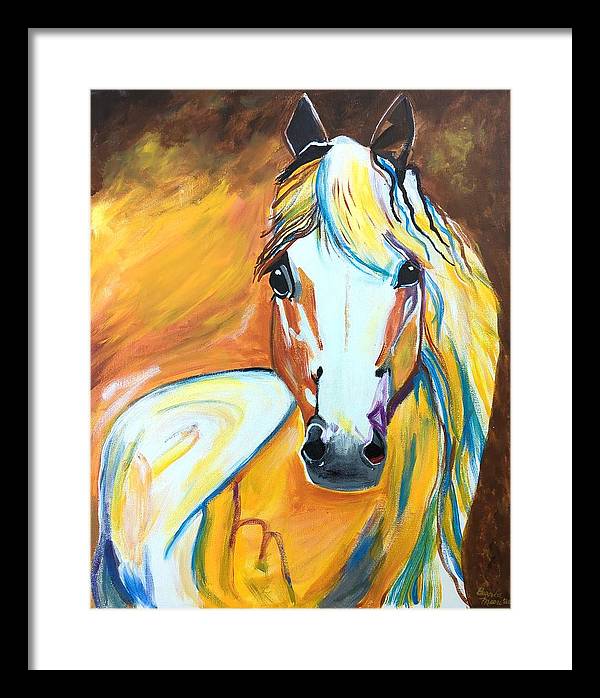 First Horse - Framed Print