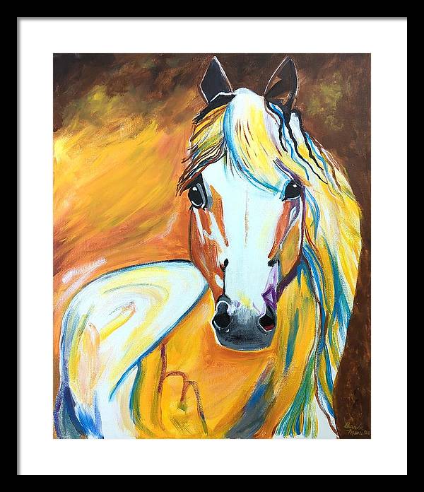 First Horse - Framed Print