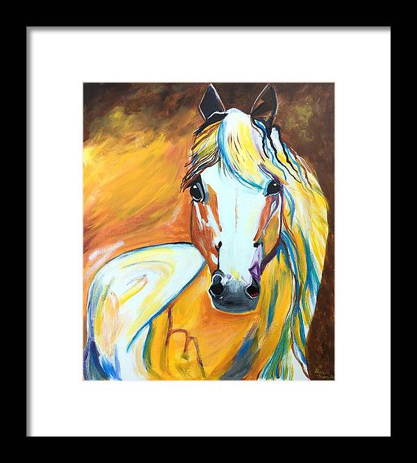 First Horse - Framed Print