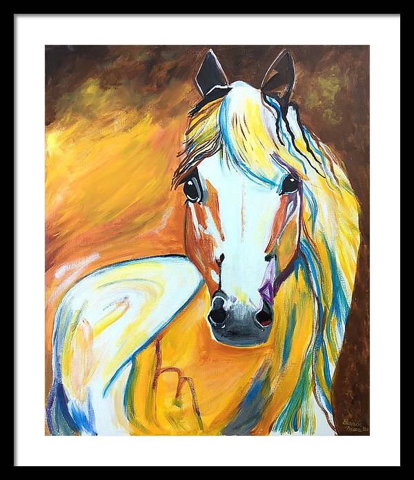 First Horse - Framed Print