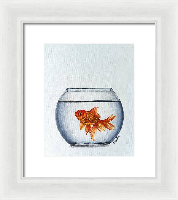 Fishy - Framed Print