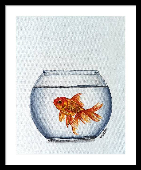 Fishy - Framed Print
