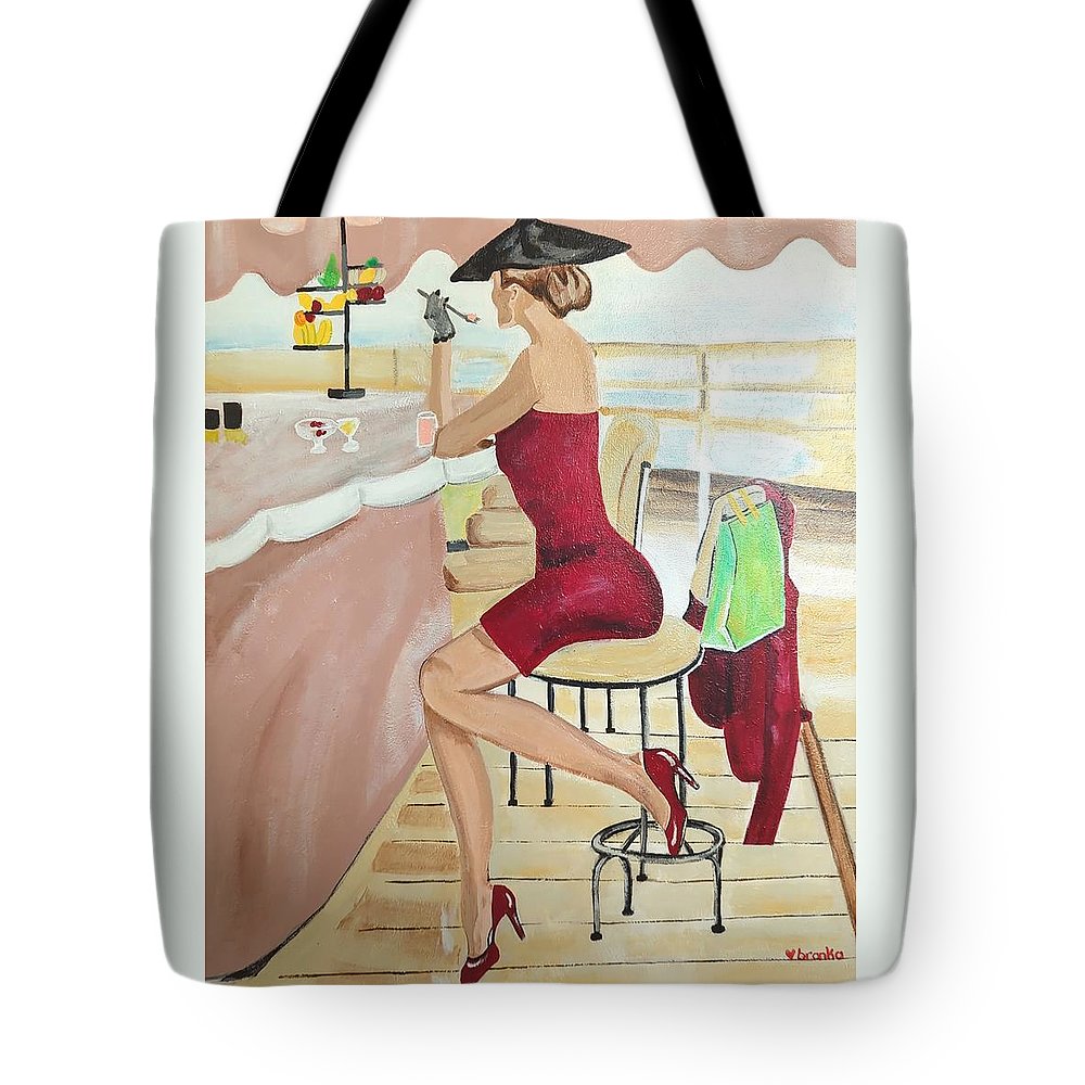 Fruit Lunch on the Dock - Tote Bag