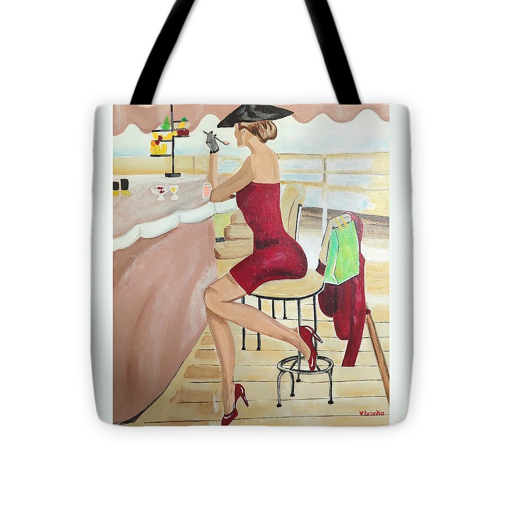 Fruit Lunch on the Dock - Tote Bag