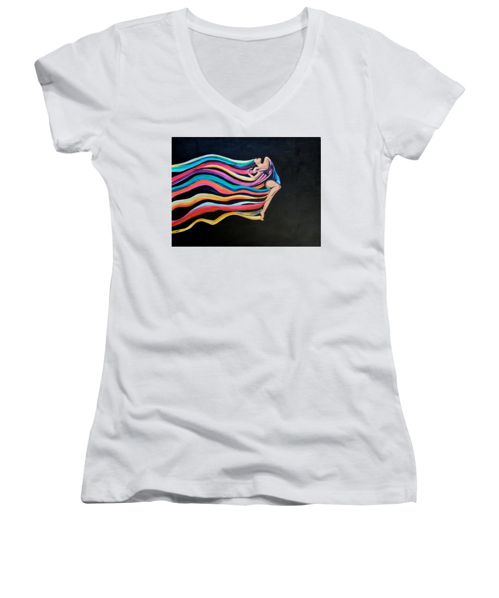 Going with the Flow - Women's V-Neck
