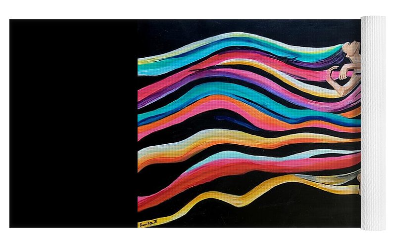 Going with the Flow - Yoga Mat
