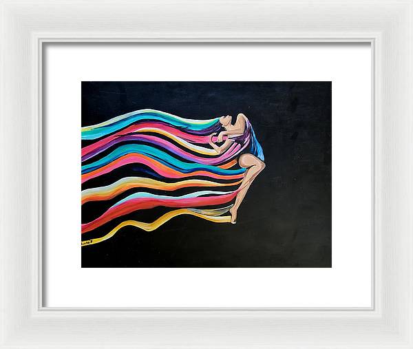 Going with the Flow - Framed Print