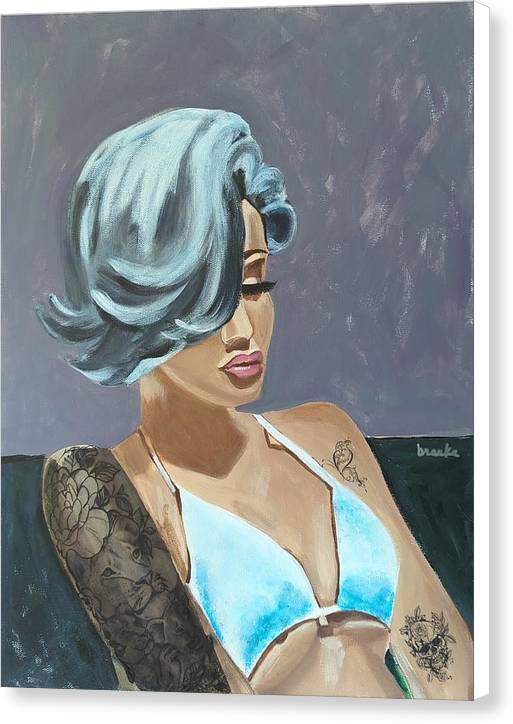 Indigo - Canvas Print