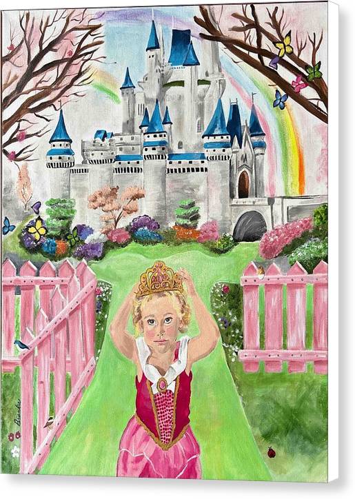 Isla Stone Castle - Canvas Print