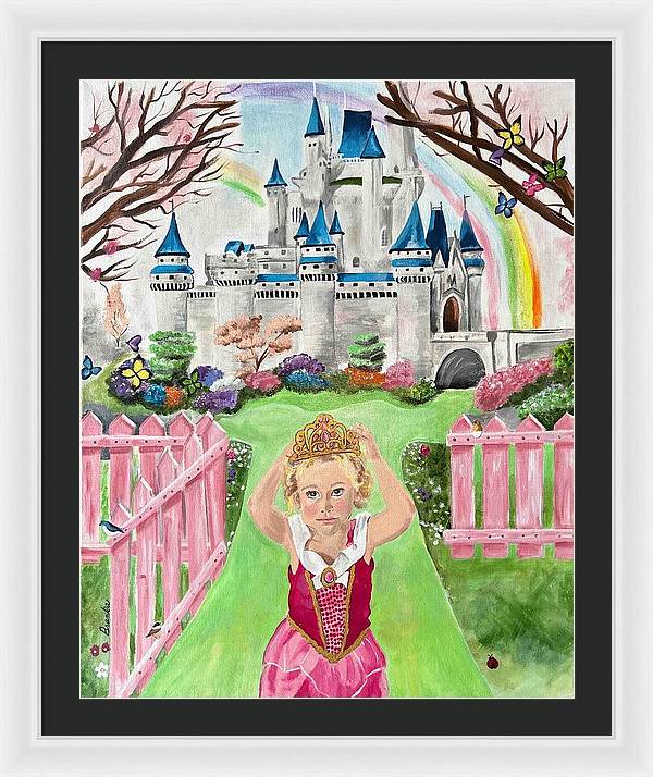 Isla Stone Castle - Framed Print