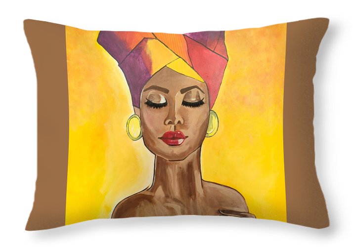 Janelle - Throw Pillow