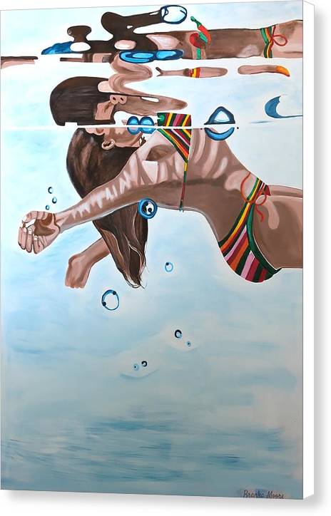 Just Floating - Canvas Print