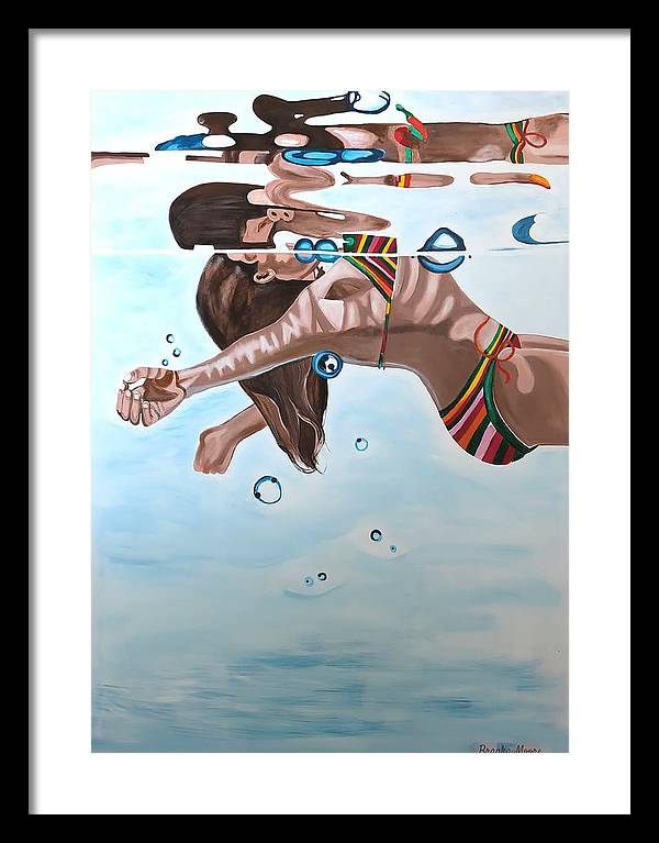 Just Floating - Framed Print