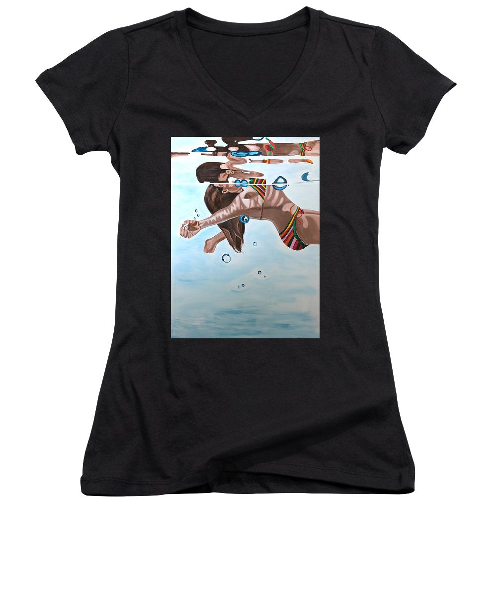 Just Floating - Women's V-Neck