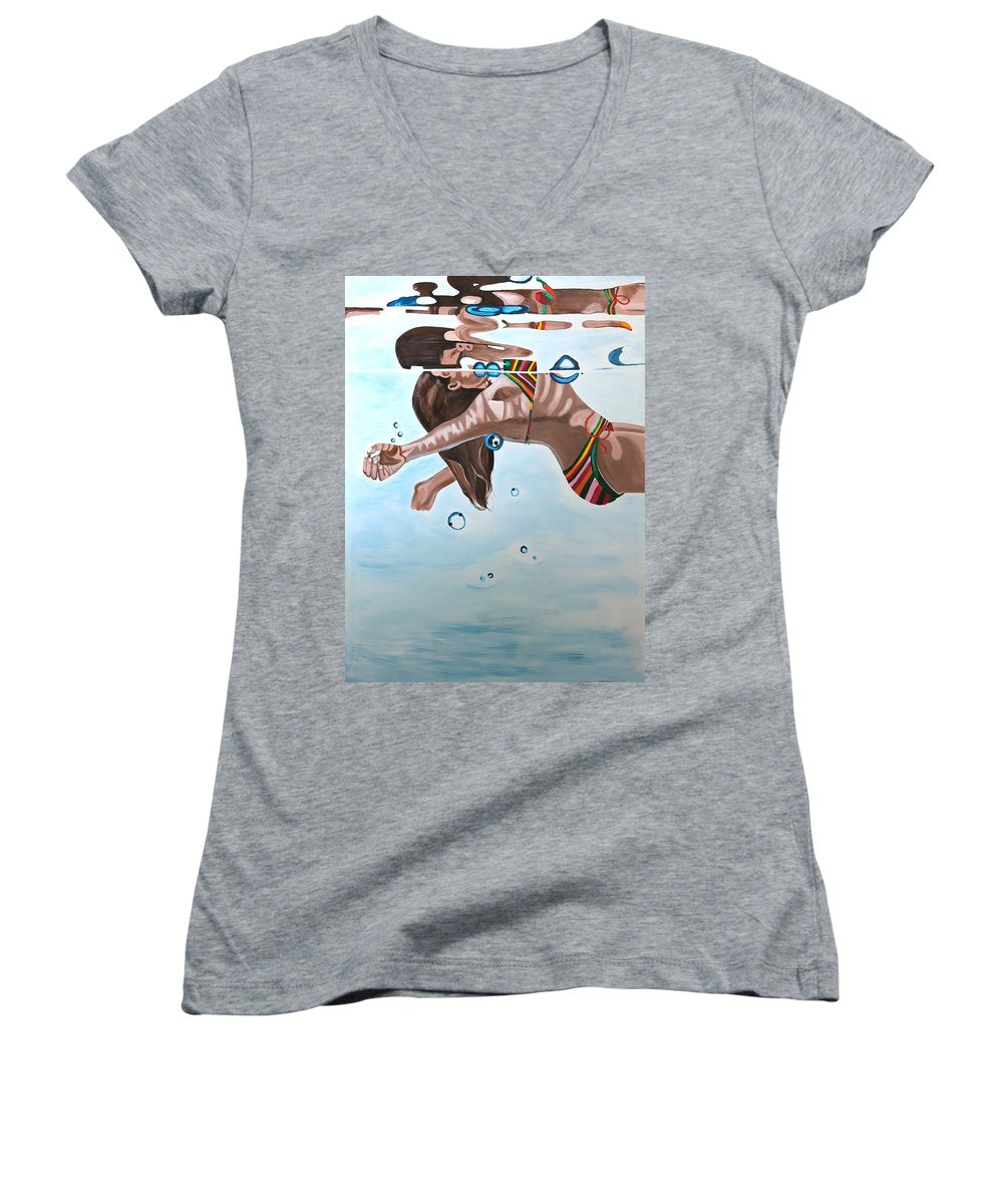 Just Floating - Women's V-Neck