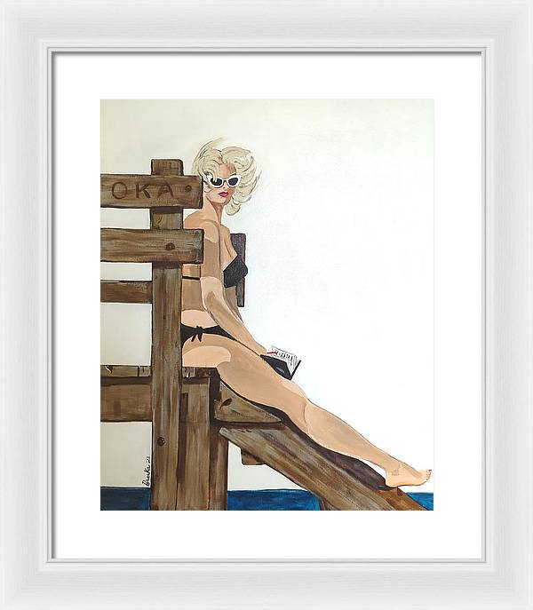 Lady Lake - Framed Print