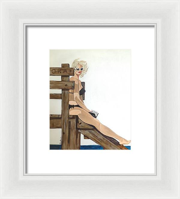 Lady Lake - Framed Print